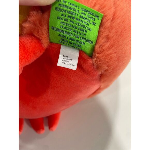 Gigglescape 9'' Hermit Crab Plush Toy Multicolor Stuffed Animal - Picture 4 of 4